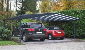 Carport Sadeltak S02