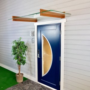 Glastak Marstrand Cortén