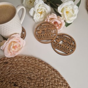 Glasunderlägg världens bästa mamma