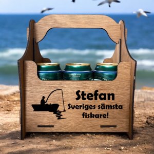 Öllåda 6-pack Sveriges sämsta fiskare!