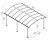 Arcadia Carport i Metall 3,6 X 5 m - Canopia