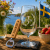 Ölglas med gravyr - Monogram & flasköppnare