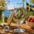 Ölglas med gravyr - Monogram & flasköppnare