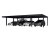 Canopia OSLO Carport i Metall Dubbel i Metall 6X12 m Svart