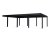 Canopia OSLO Carport i Metall Dubbel i Metall 6X9 m Svart