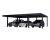 Canopia OSLO Carport i Metall Dubbel i Metall 6X9 m Svart