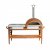 GrillSymbol pizzaugn med stor bord Pizzo-XL-set