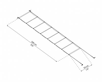 Altantak Skuggkit 3 X 8,6 m - Canopia