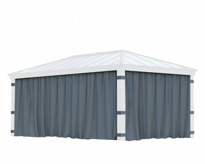 Gardinset För Paviljong Dallas 3,6 X 6 m - Canopia