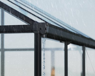 Canopia ARIA Polykarbonat Växthus 18,8 m² Svart