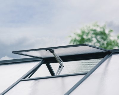 Canopia ARIA Polykarbonat Växthus 18,8 m² Svart