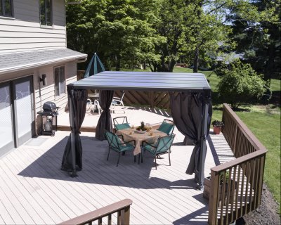 Paviljong Milano Hardtop 3 x 3 m - Canopia