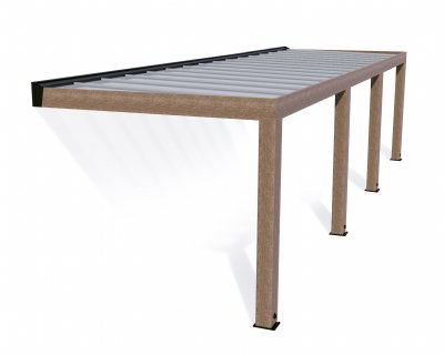 Altantak Helsingfors cederträ 3 X 9,9 m - Canopia