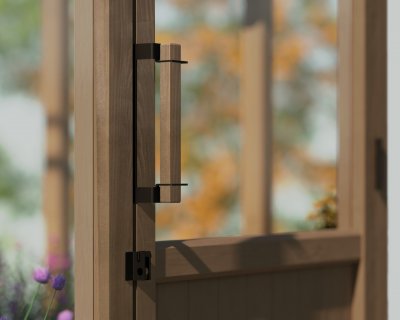 Canopia Natura 15,3m² - Växthus i cederträ, byggsats