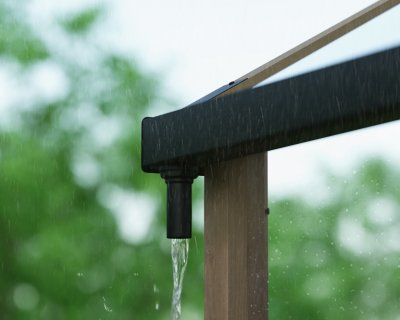 Canopia Natura 8,6m² - Växthus i cederträ, byggsats