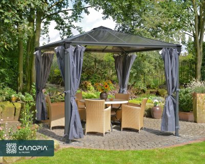 Gardinset För Paviljong 3 X 4 m - Canopia