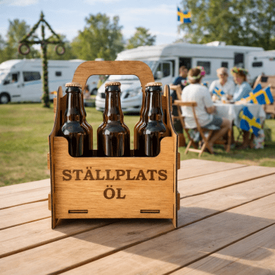 Öllåda 6-pack ställplats öl