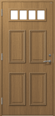 Ytterdörr Beverly 6304 teak