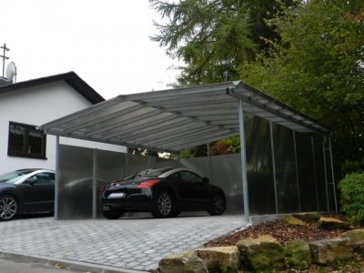 Carport Sadeltak S01
