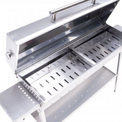 GrillSymbol kolgrill Chef XL Silver