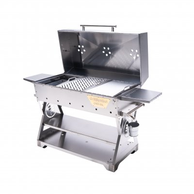 GrillSymbol kolgrill Chef XXL Silver