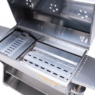 GrillSymbol kolgrill Chef XXL Silver