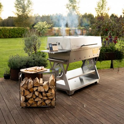 GrillSymbol kolgrill Chef XXL Silver