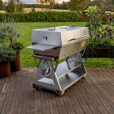 GrillSymbol kolgrill Chef XXL Silver