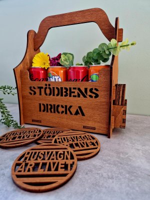 Dricklåda 8-pack Stödbens dricka