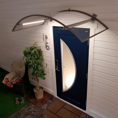 Entretak Hönö LED grå silver