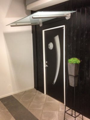 Glastak Rörö rostfritt