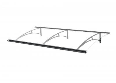 Entrétak Sigtuna antracitgrå 197 cm