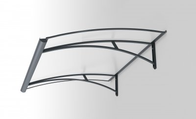 Entrétak Sigtuna antracitgrå