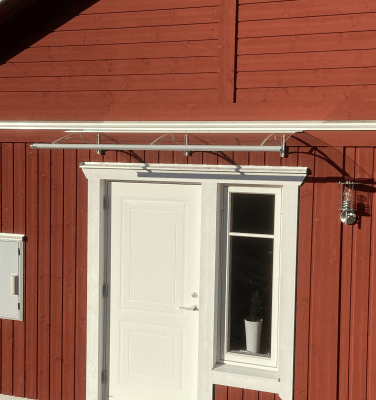 Entrétak Sigtuna Grå/silver 197 cm