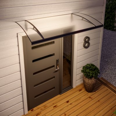 Entretak Skanör LED antracitgrå