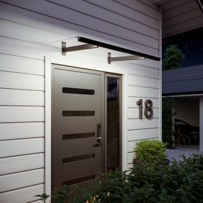 Entretak Storholmen LED 150 cm antracitgrå