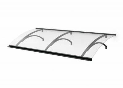 Entretak Varberg 197 cm antracitgrå