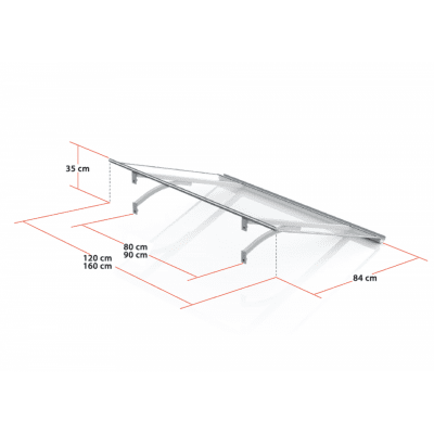 Entretak Ystad måttskiss