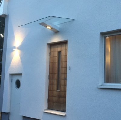 Glastak Kalvsund LED vit