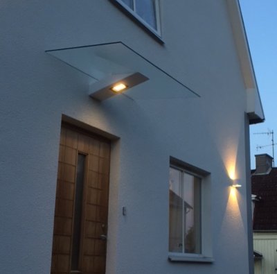 Glastak Kalvsund LED vit