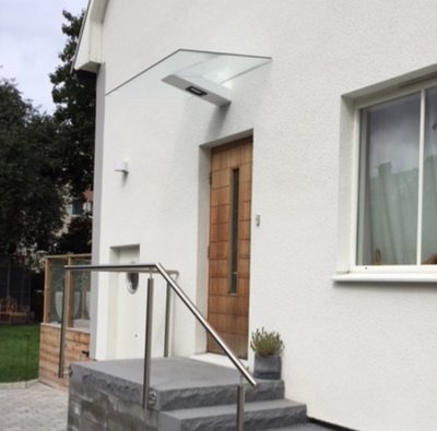 Glastak Kalvsund LED vit