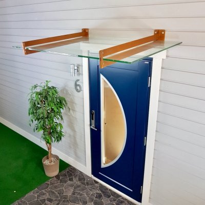 Glastak Marstrand Cortén