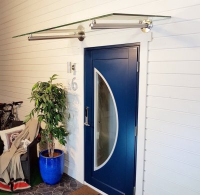 Glastak Rörö rostfritt