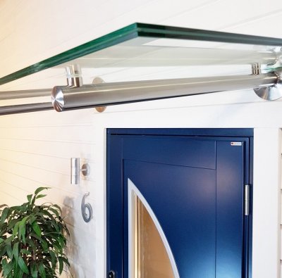 Glastak Rörö rostfritt