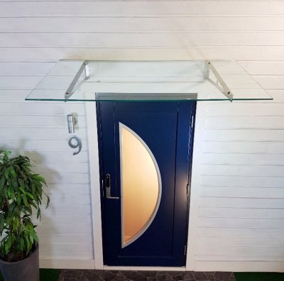 Glastak Värmdö Grå/silver