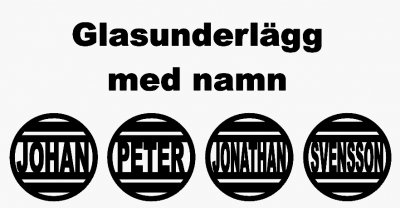 Öllåda 8-pack grillöl med namn