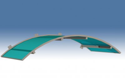 Entretak Hönö grå/silver