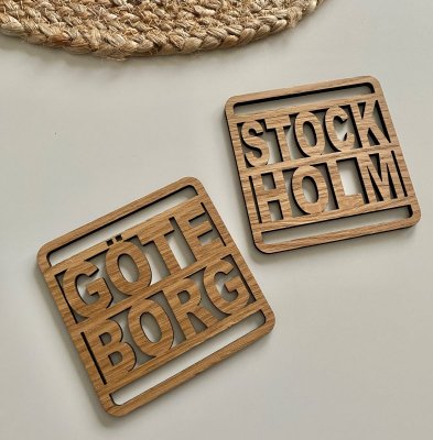 Öllåda 6-pack valfri text + graverat glas + glasunderlägg