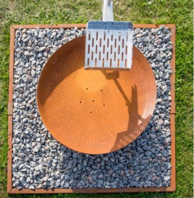 Eldstad utomhus Chiaro XL ø 91 cm