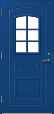 Ytterdörr Malung 2514 blå